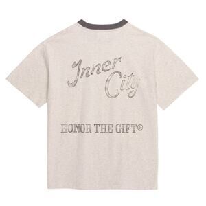 HTG Honor the Gift, Neighborhood Pocket T-Shirt, Medium, Ash Gray, NWT